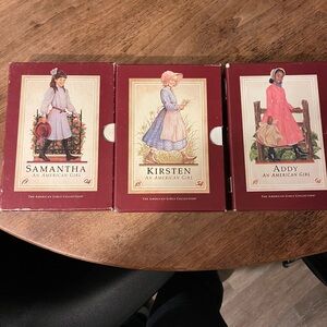 American Girl lot vintage books Addy Kirsten Samantha pleasant company